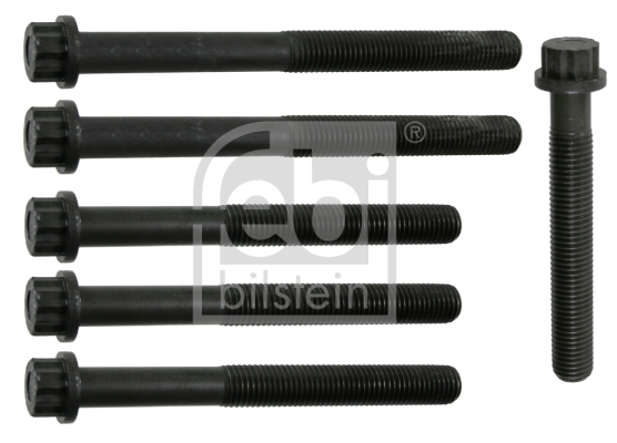 Febi 10230 Head Bolt Set (1pk Of 6)