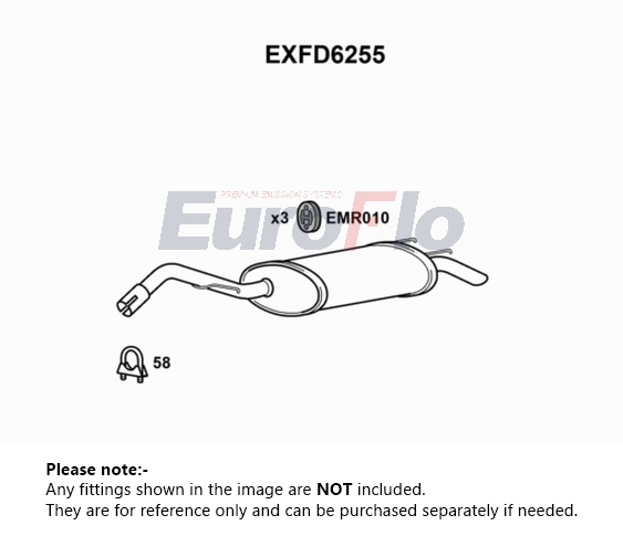 EuroFlo EXFD6255