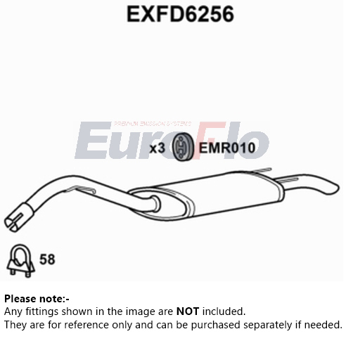 EuroFlo EXFD6256