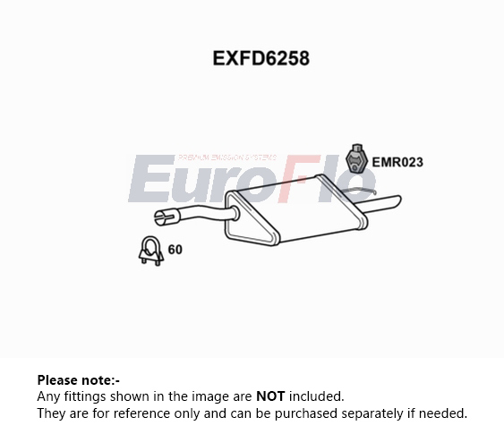 EuroFlo EXFD6258