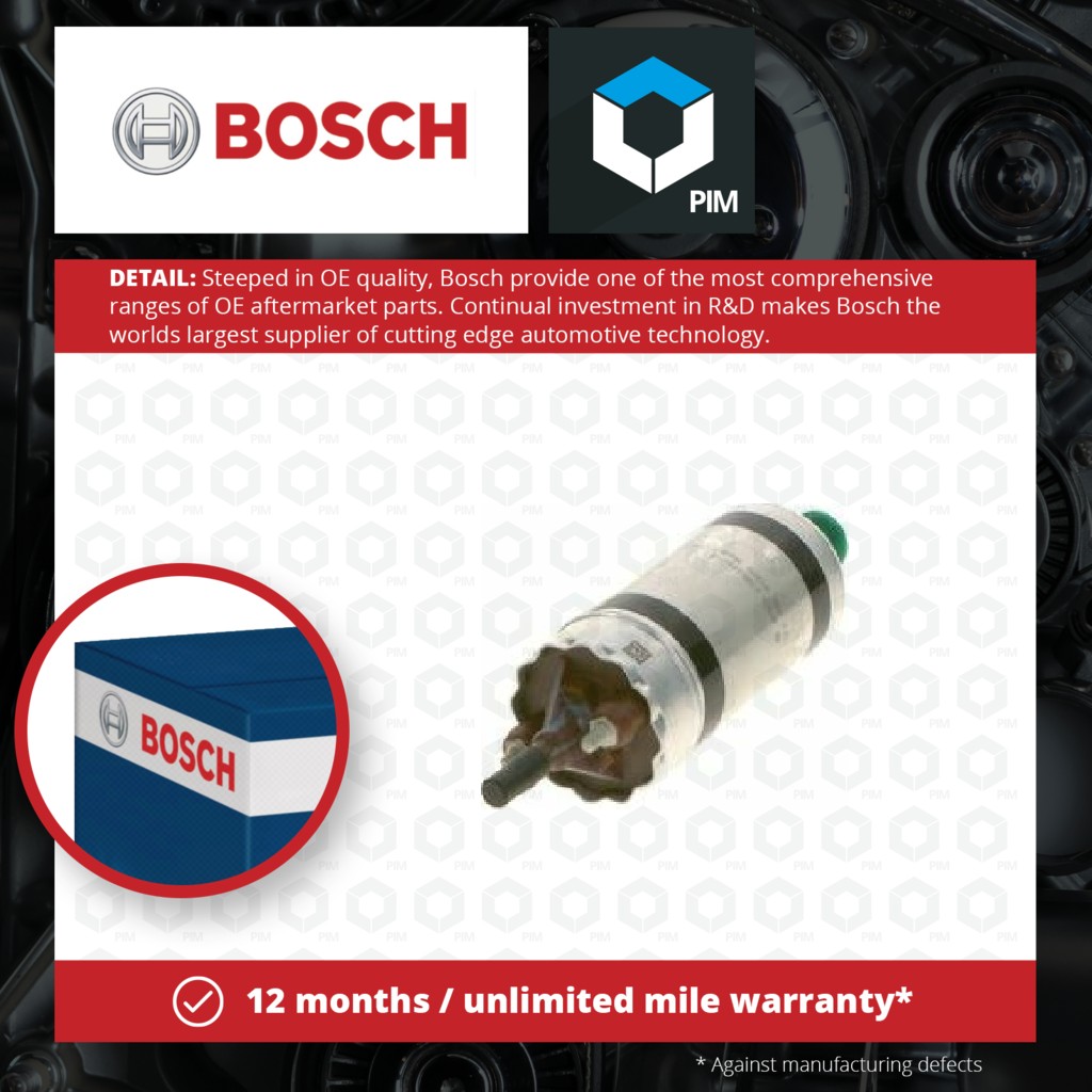 Bosch Fuel Pump In Line 0580464048 [PM660250]