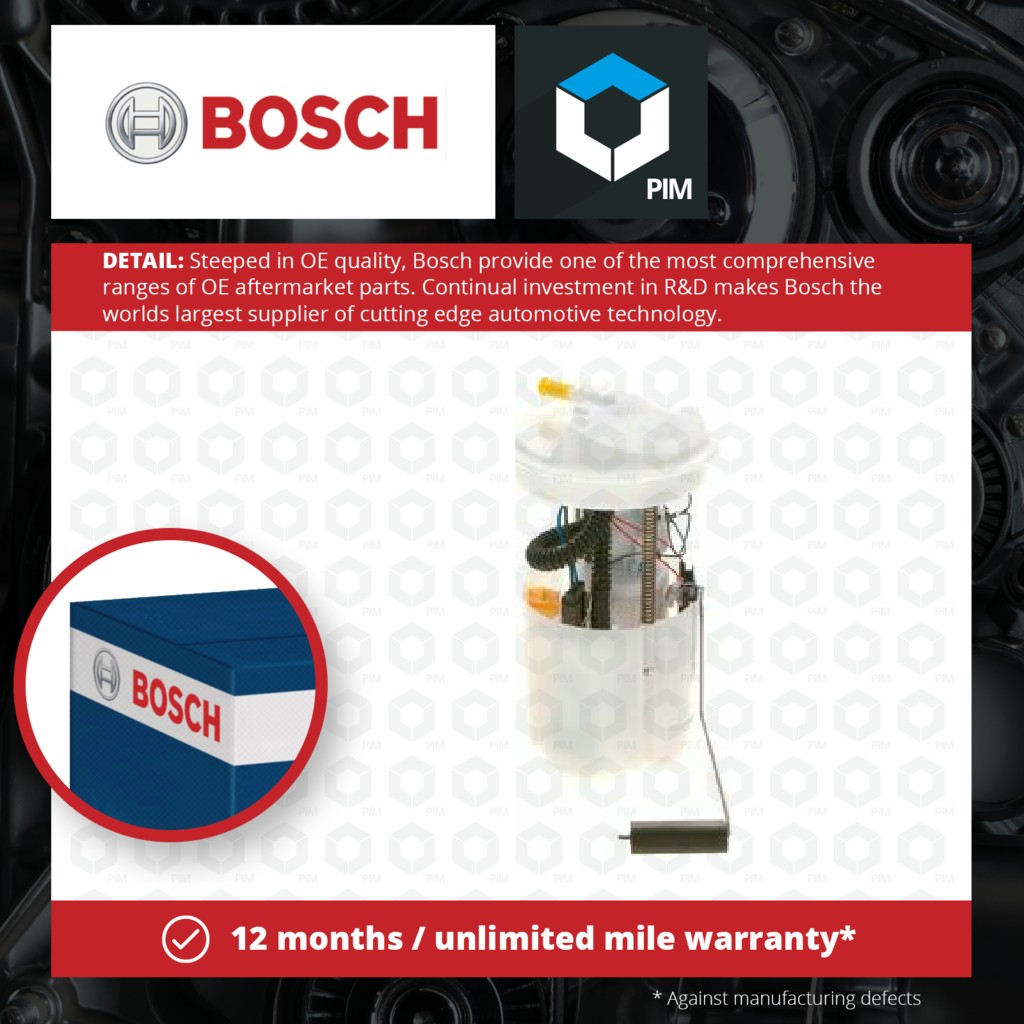 Bosch Fuel Pump In tank 0580314038 [PM660179]