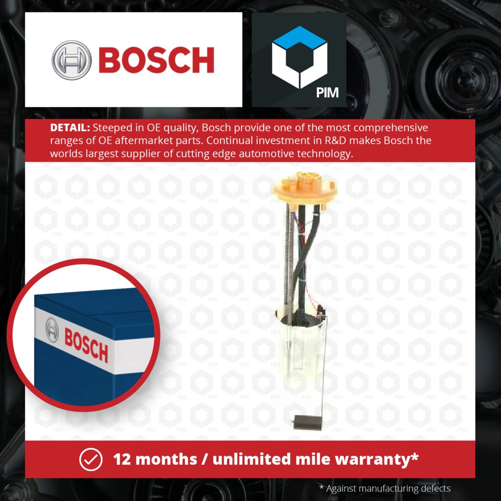 Bosch Fuel Pump In tank 0580313104 [PM660162]