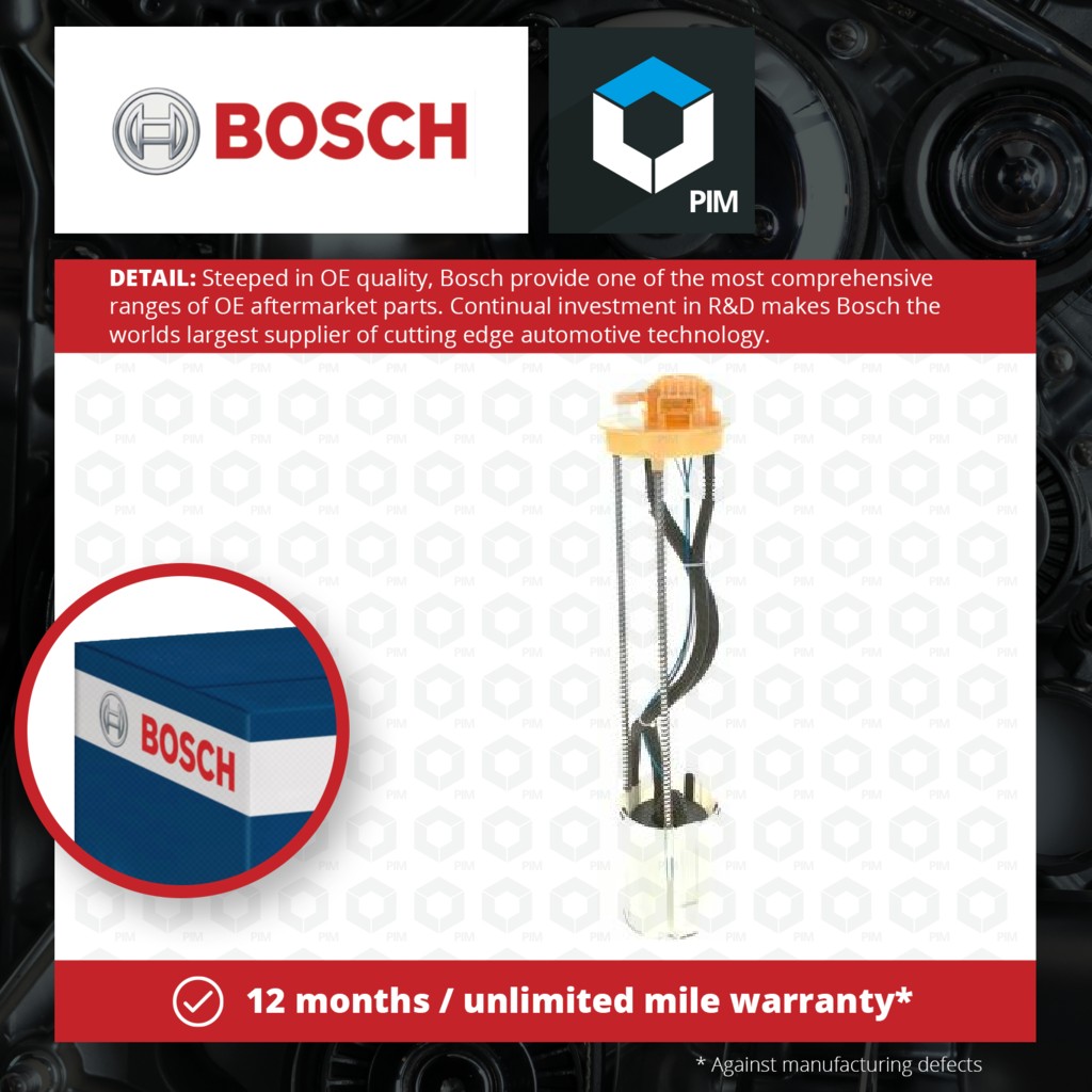 Bosch Fuel Pump In tank 0580313051 [PM660147]