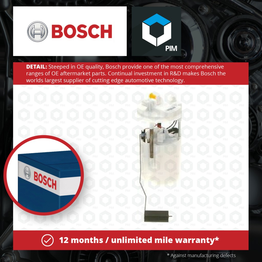 Bosch Fuel Pump In tank 0580200025 [PM660086]