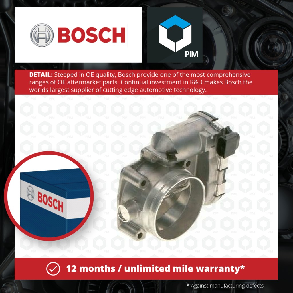 Bosch Throttle Body 0280750474 [PM658904]