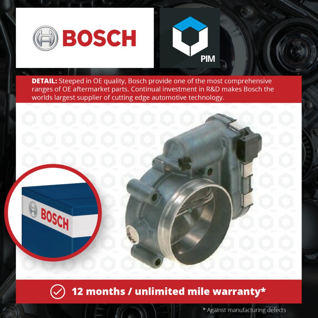 Bosch Throttle Body 0280750473 [PM658903]