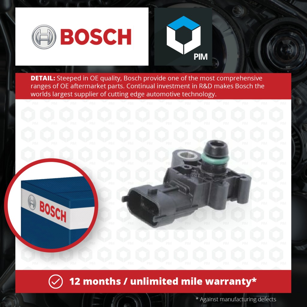 Bosch Map Sensor 0261230262 [PM658512]