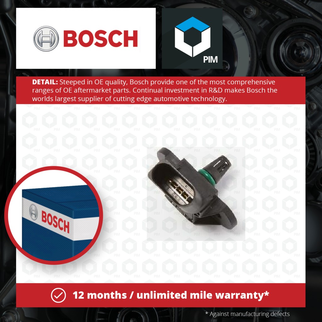Bosch MAP Sensor 0261230234 [PM658508]