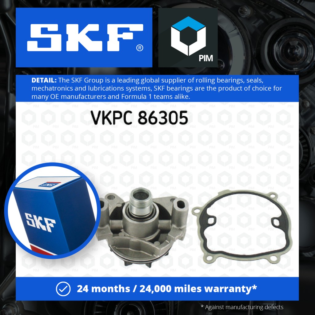 SKF Water Pump VKPC86305 [PM654656]