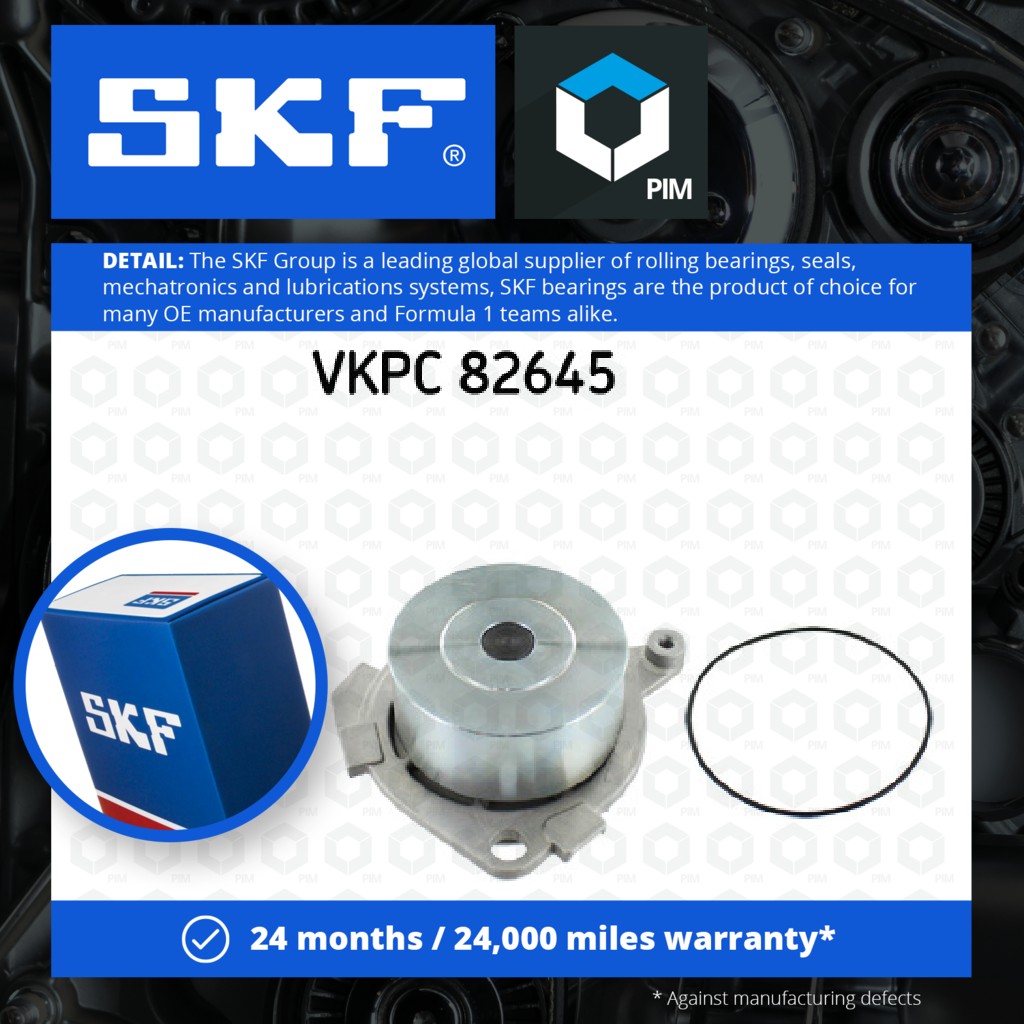 SKF Water Pump VKPC82645 [PM654563]