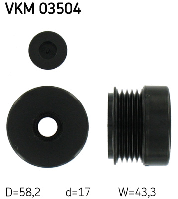 SKF VKM03504