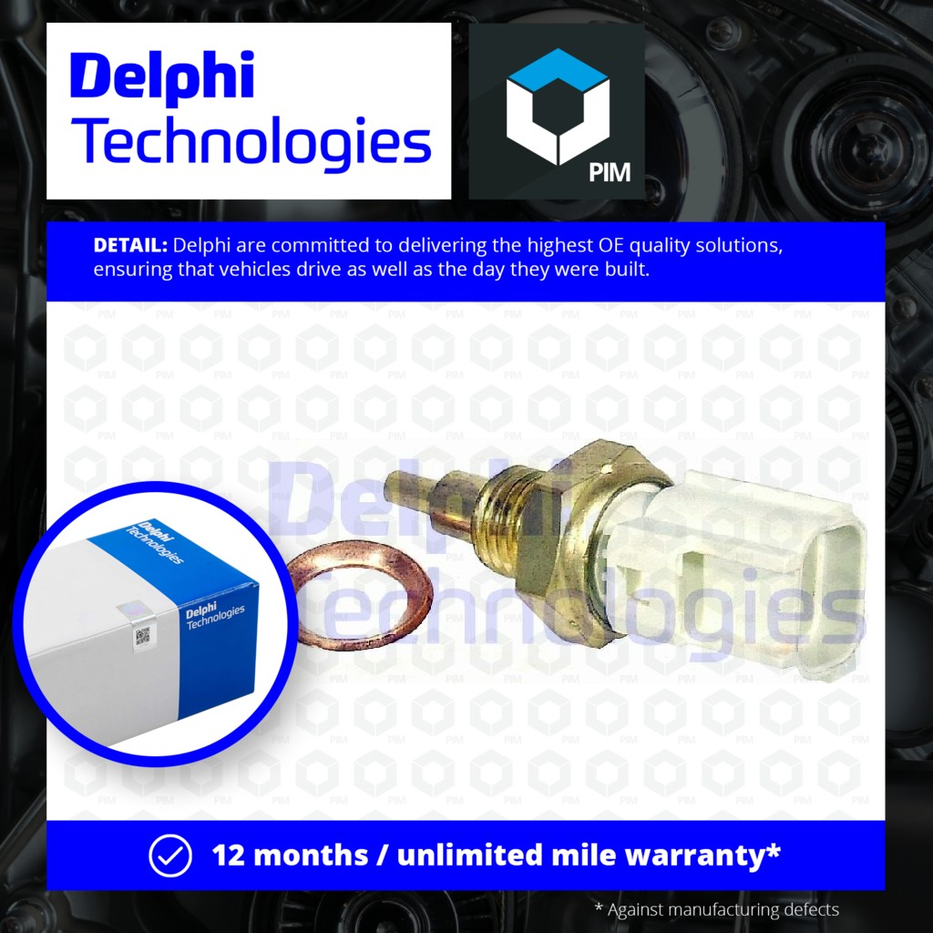 Delphi Coolant Temperature Sensor TS10289 [PM641238]