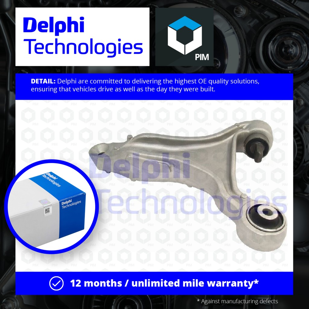 Delphi Wishbone / Suspension Arm Lower, Left TC2540 [PM640935]