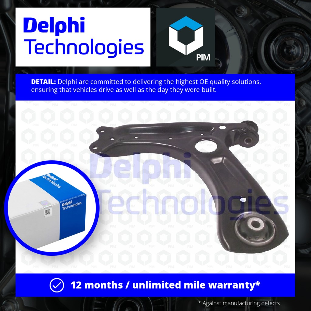 Delphi Wishbone / Suspension Arm Lower, Left TC2473 [PM640877]
