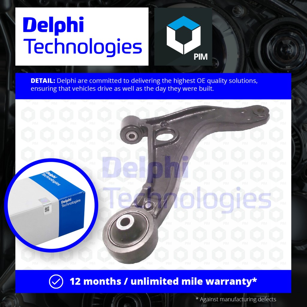Delphi Wishbone / Suspension Arm Lower Right TC2472 [PM640876]