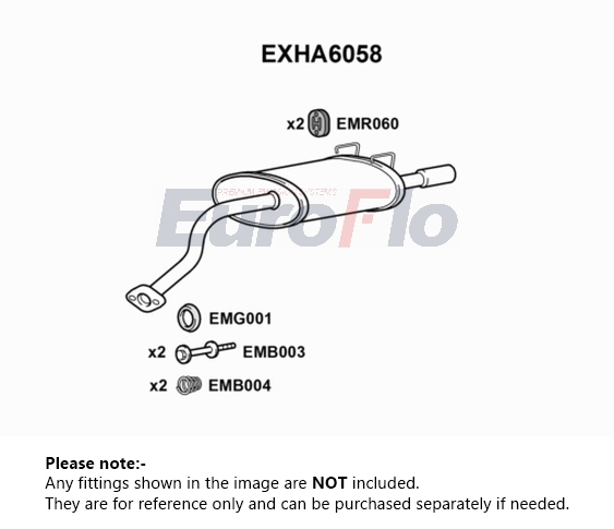 EuroFlo EXHA6058