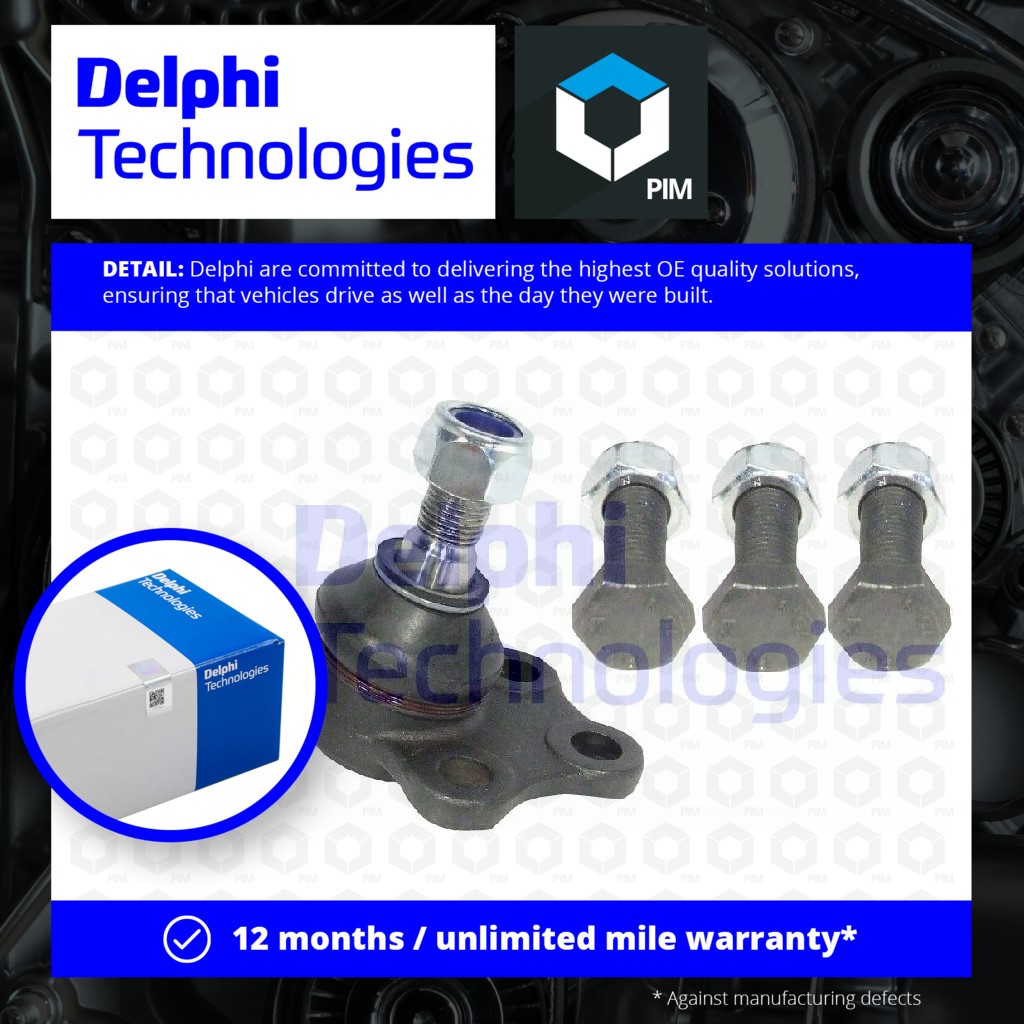 Delphi Ball Joint Lower Outer TC2343 [PM640772]