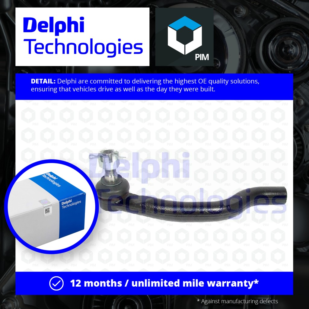 Delphi Tie / Track Rod End Left TA2783 [PM640450]