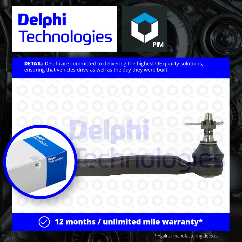 Delphi Tie / Track Rod End TA2719 [PM640430]
