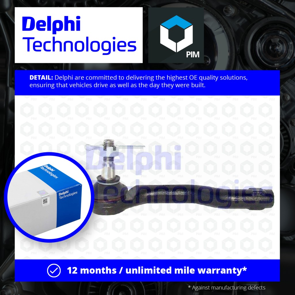 Delphi Tie / Track Rod End TA2673 [PM640391]