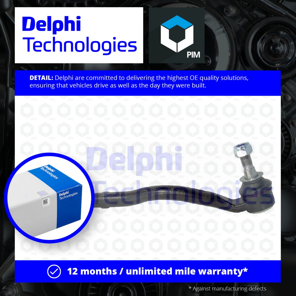 Delphi Tie / Track Rod End TA2648 [PM640373]