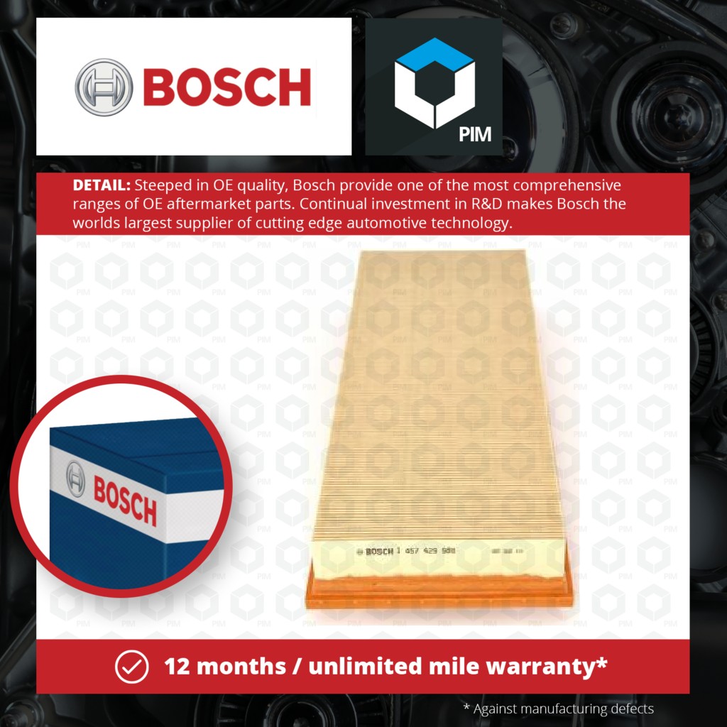Bosch Air Filter 1457429988 [PM636910]