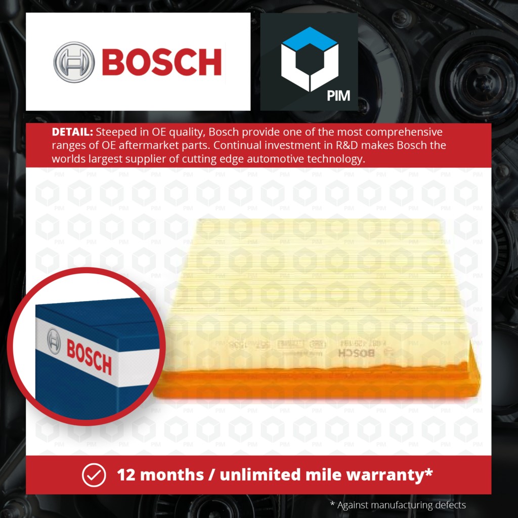 Bosch Air Filter 1987429194 [PM636870]