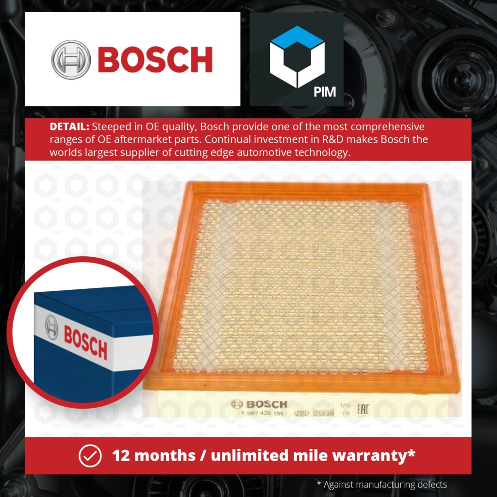 Bosch Air Filter 1987429189 [PM636869]