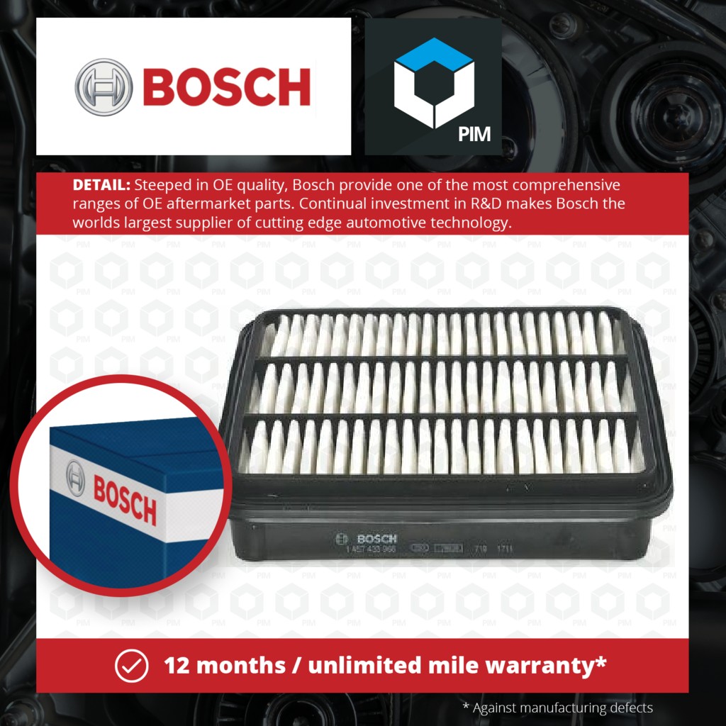 Bosch Air Filter 1457433968 [PM636834]