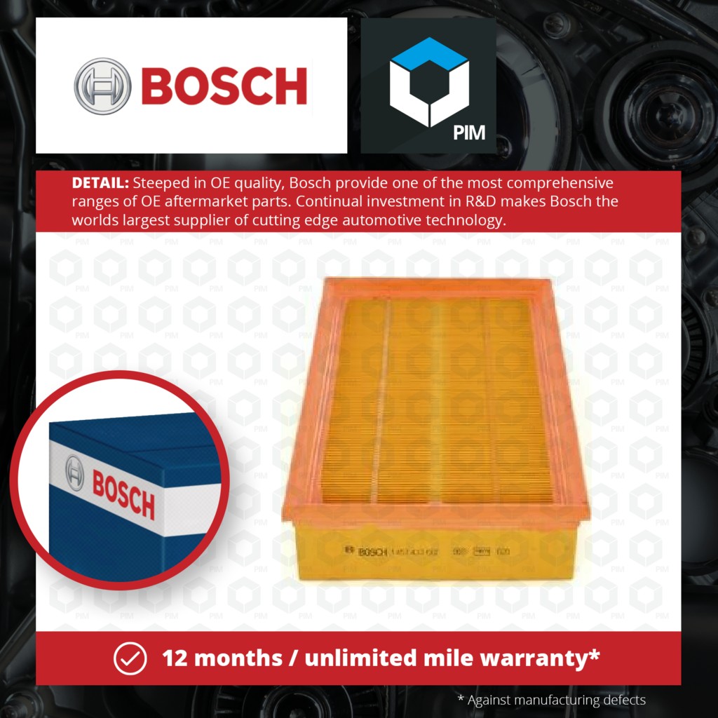 Bosch Air Filter 1457433607 [PM636796]