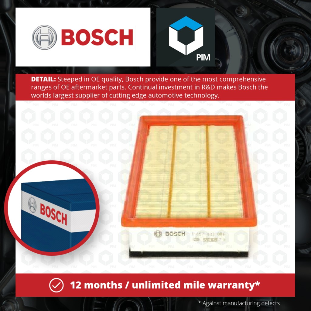 Bosch Air Filter 1457433086 [PM636706]