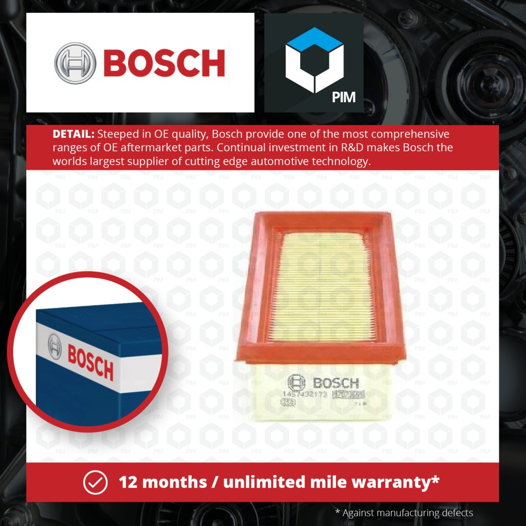 Bosch Air Filter 1457432173 [PM636683]