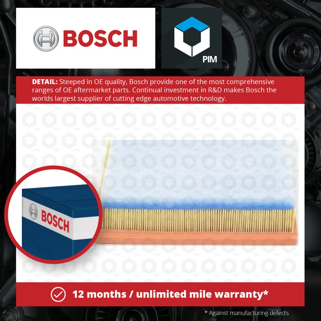 Bosch Air Filter F026400166 [PM636584]