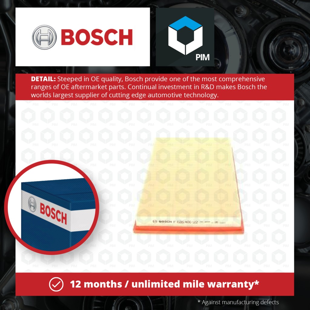 Bosch Air Filter F026400122 [PM636548]