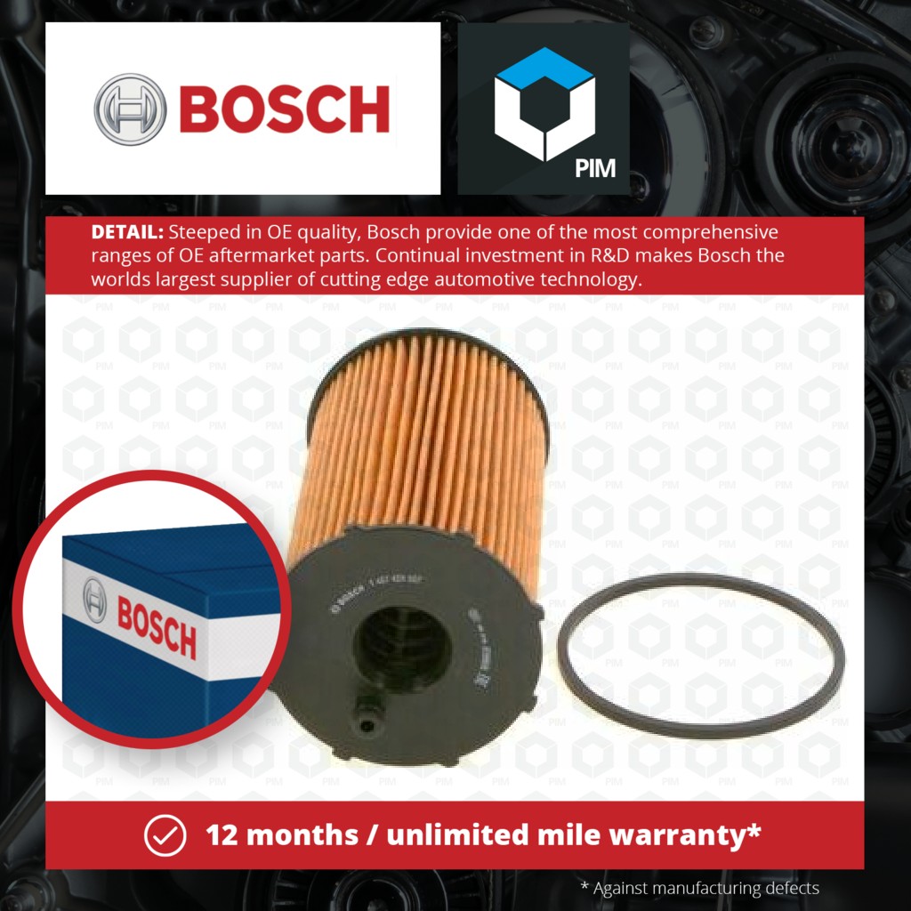 Bosch Oil Filter 1457429307 [PM632335]