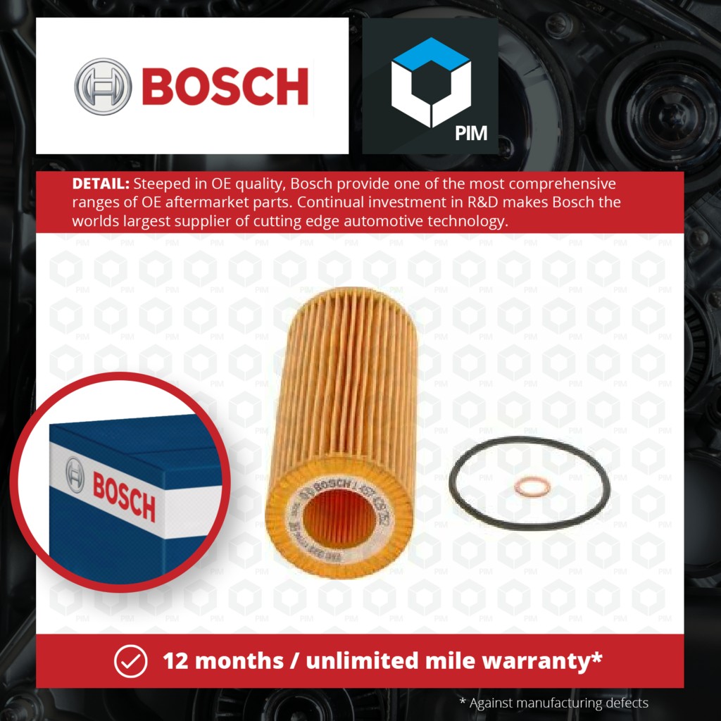 Bosch Oil Filter 1457429252 [PM632329]