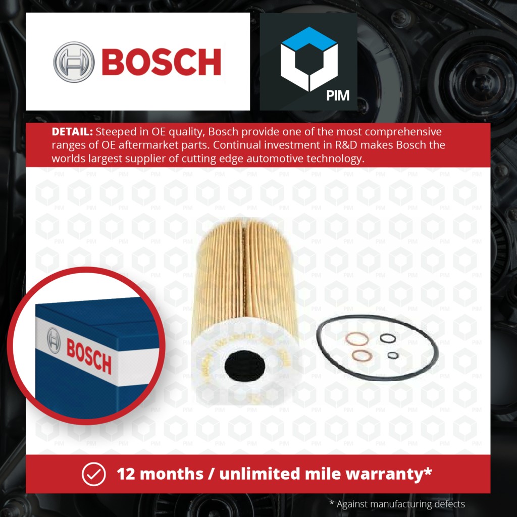Bosch Oil Filter 1457429139 [PM632323]