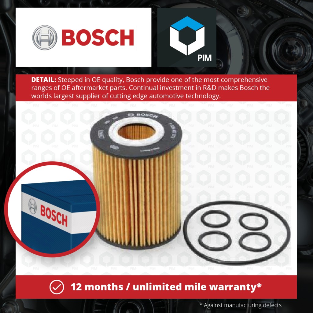 Bosch Oil Filter F026407073 [PM632297]