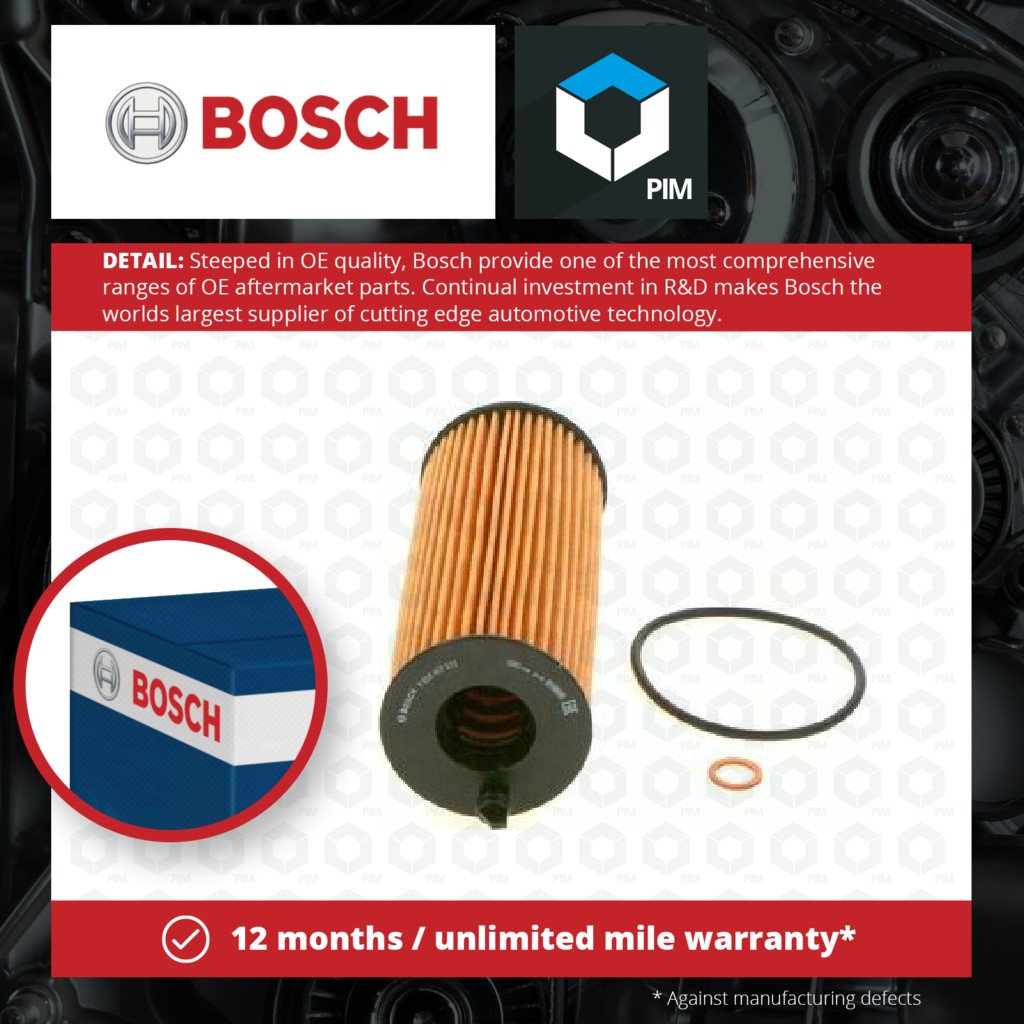 Bosch Oil Filter F026407072 [PM632296]