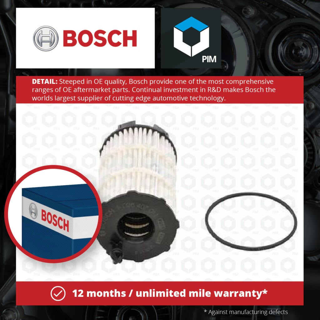 Bosch Oil Filter F026407011 [PM632281]