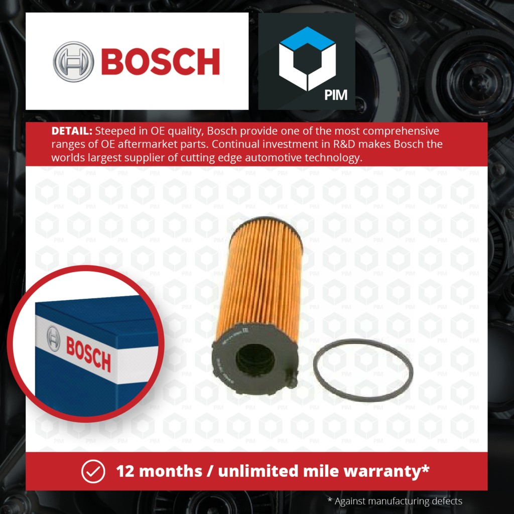 Bosch Oil Filter F026407002 [PM632278]