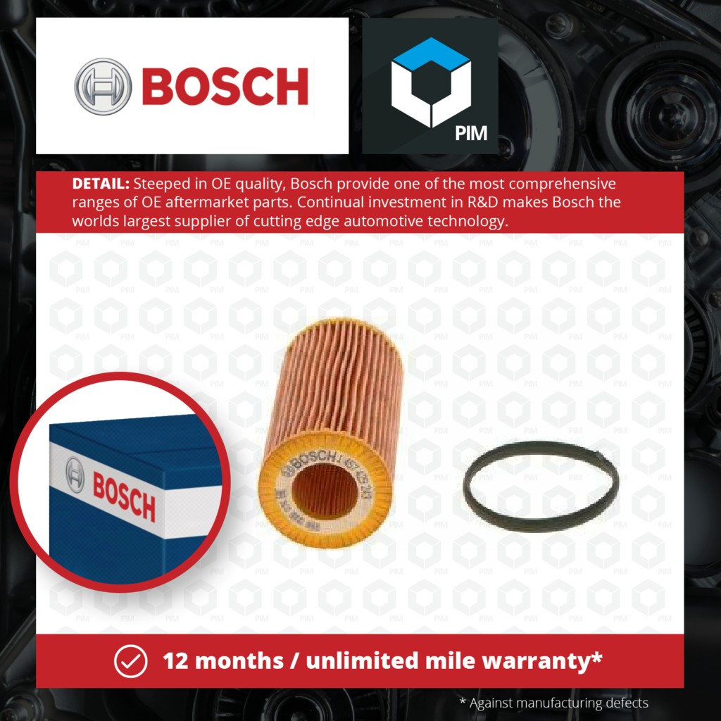 Bosch Oil Filter 1457429243 [PM631784]