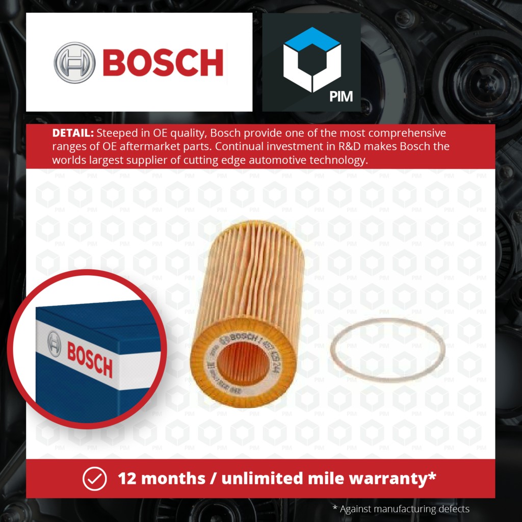 Bosch Oil Filter 1457429244 [PM631781]