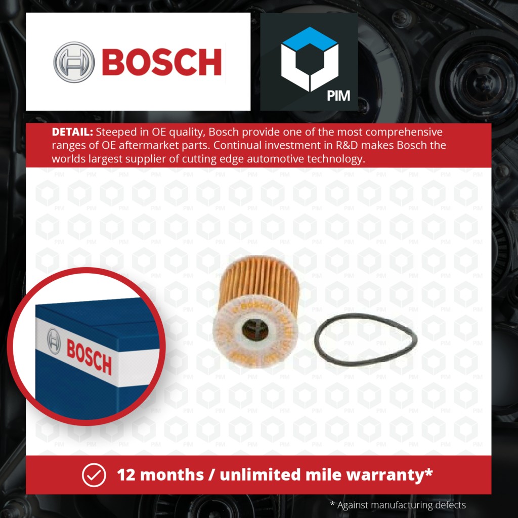 Bosch Oil Filter 1457429127 [PM631770]