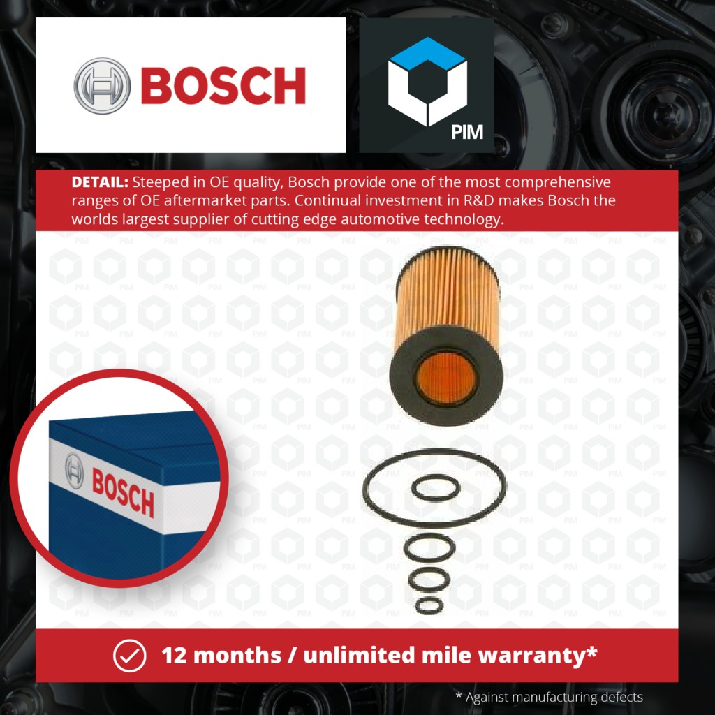 Bosch Oil Filter 1457429263 [PM631739]