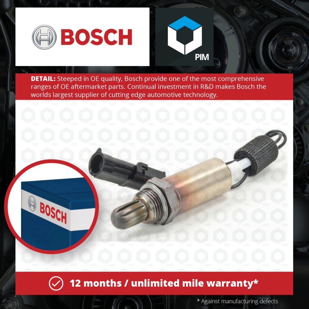 Bosch Lambda Sensor F00HL00311 [PM616372]