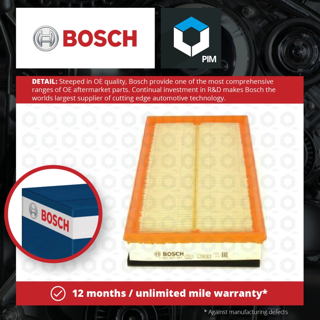 Bosch Air Filter 1457433081 [PM605516]
