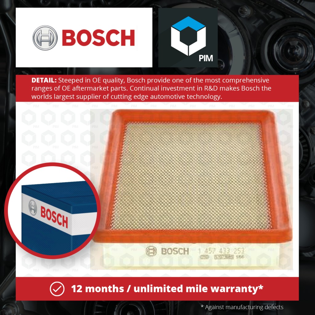 Bosch Air Filter 1457433253 [PM604334]