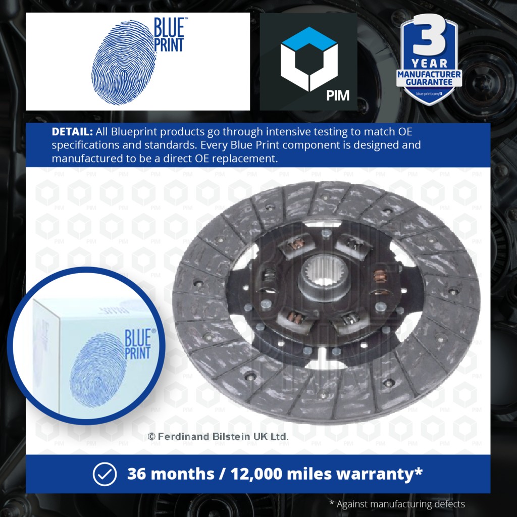 Blue Print Clutch Centre Plate ADC43105 [PM603837]